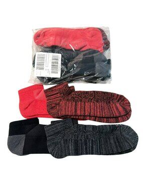 8 pairs of Tommie Copper Compression Ankle Socks Anti Odor New Large